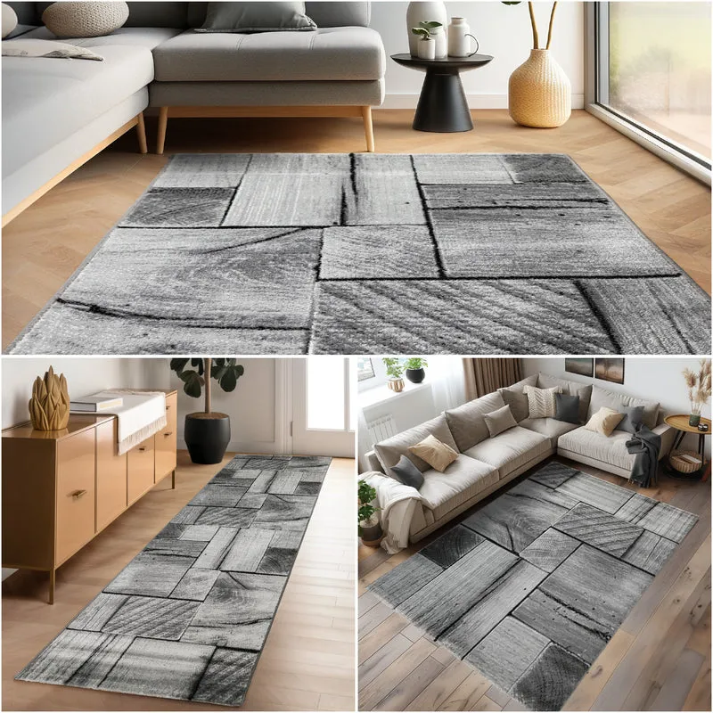 Carpettex Kurzflor Teppich Waschbar Extra Weich Modern