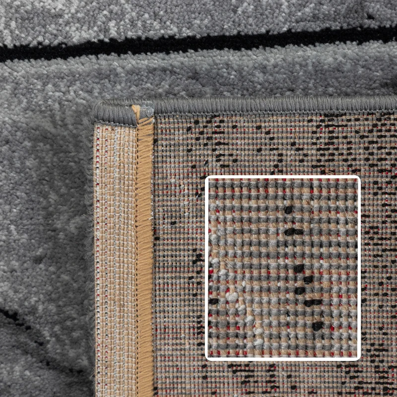 Carpettex Kurzflor Teppich Waschbar Extra Weich Modern