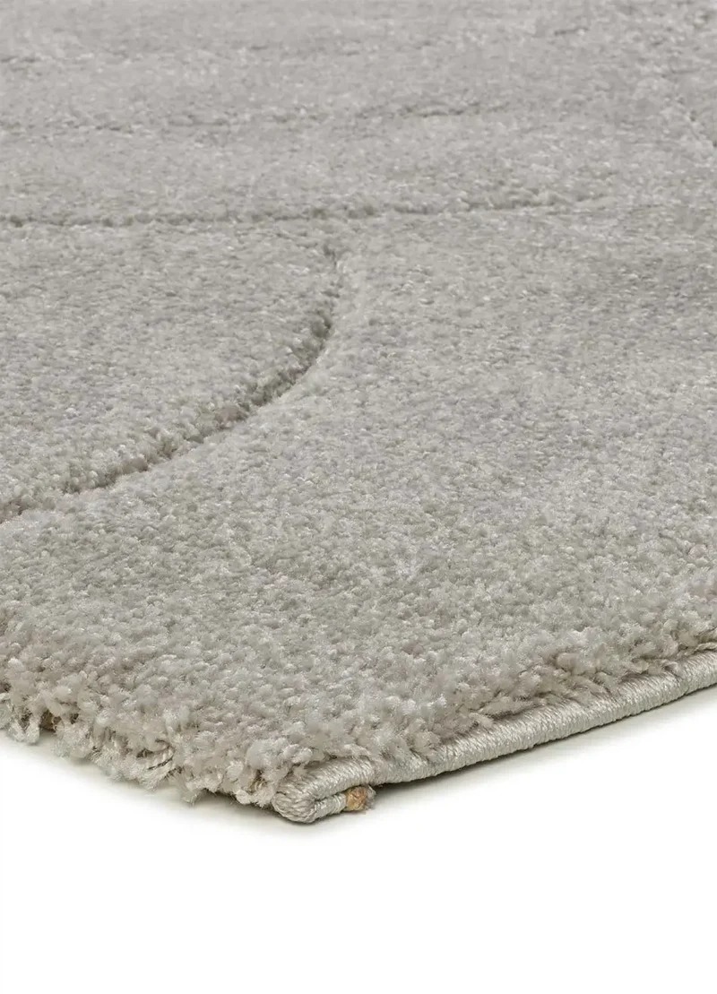 Alfombra shaggy en Plata Molier 8786