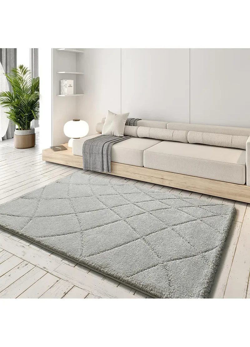 Alfombra shaggy en Plata Molier 8785