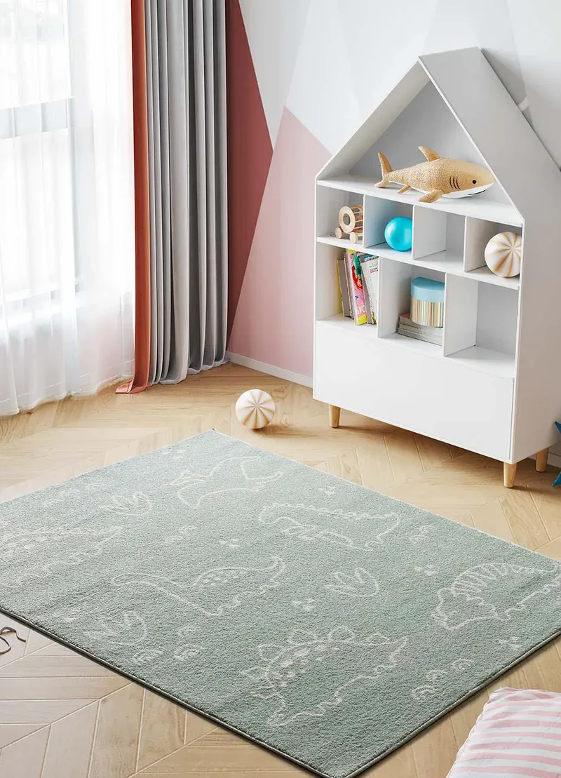 Alfombra infantil Beats 40252 Verde
