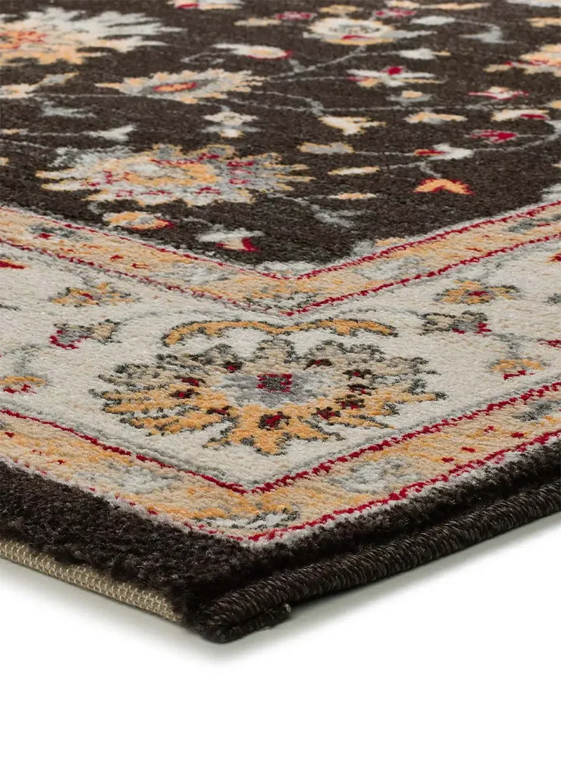 Alfombra vintage Classic 12505 Antracita
