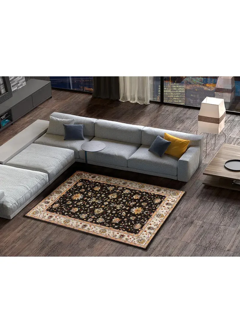 Alfombra vintage Classic 12505 Antracita