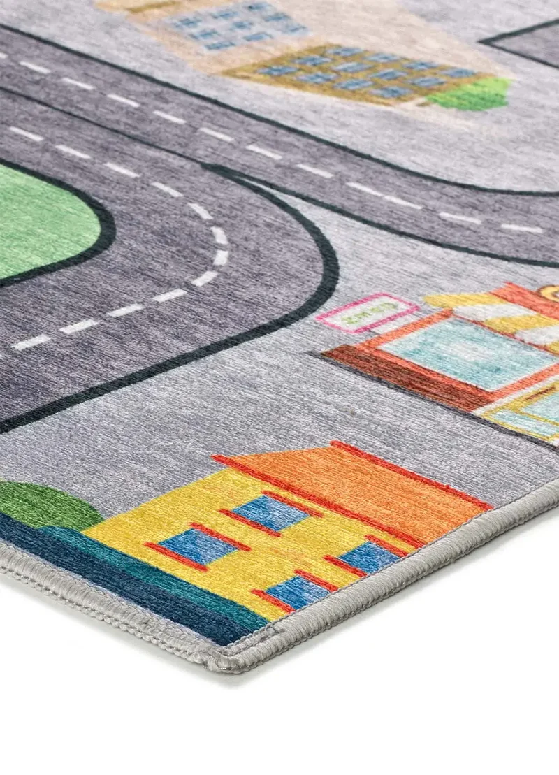 Alfombra infantil carretera Candy 22005 multicolor