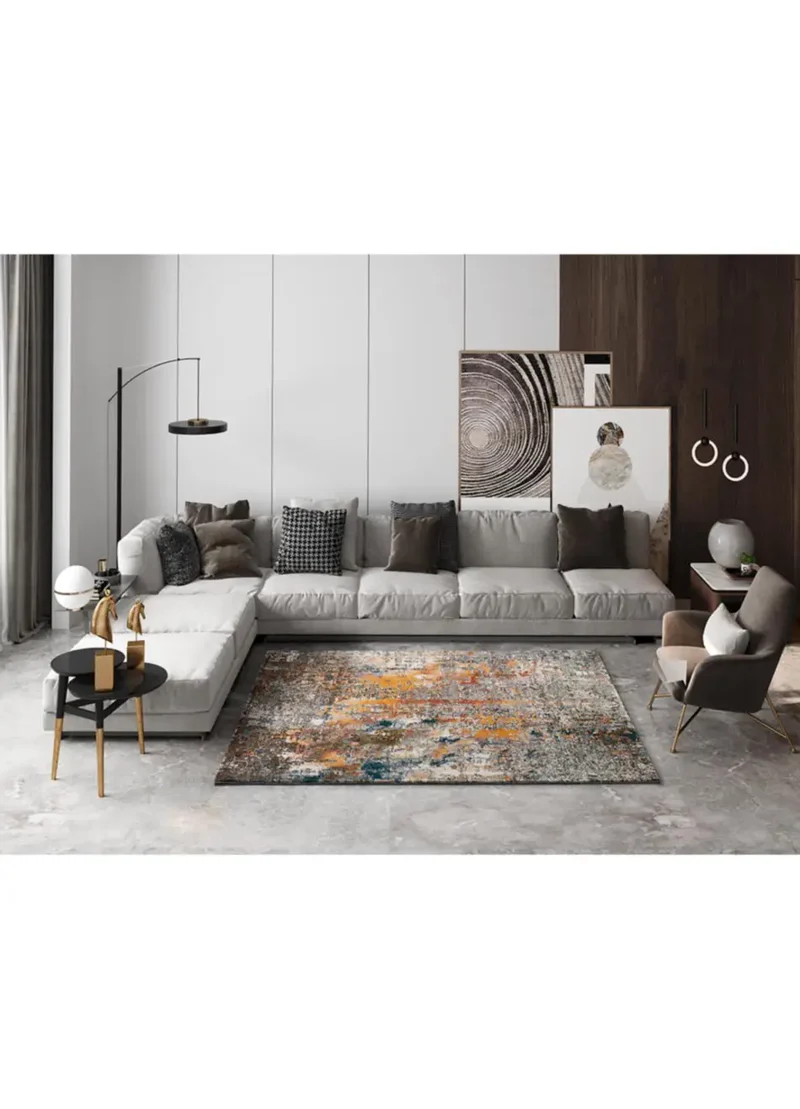Alfombra abstracta Shiraz 16555 Multicolor
