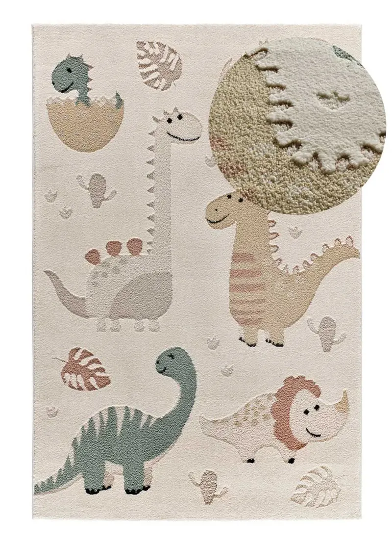 Alfombra infantil dinosaurios Clown 2351 multicolor