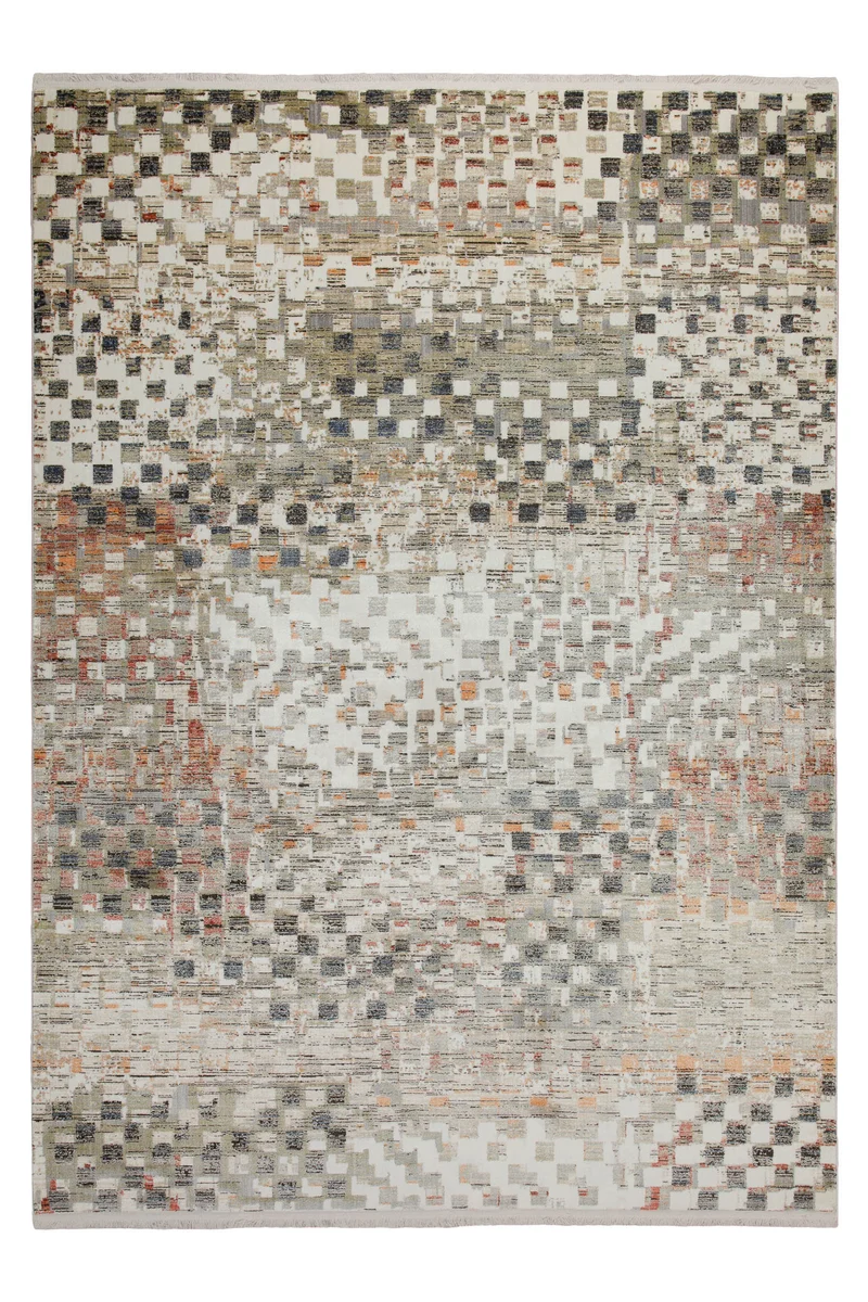 160x230 cm Teppich Wohnzimmer Grau