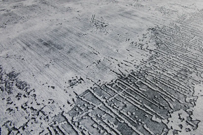 160x230 cm Teppich Wohnzimmer Grau