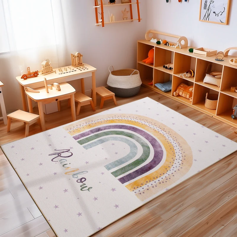 Carpettex Kinderteppich Babyteppich Rutschfest Weich Antiallergen