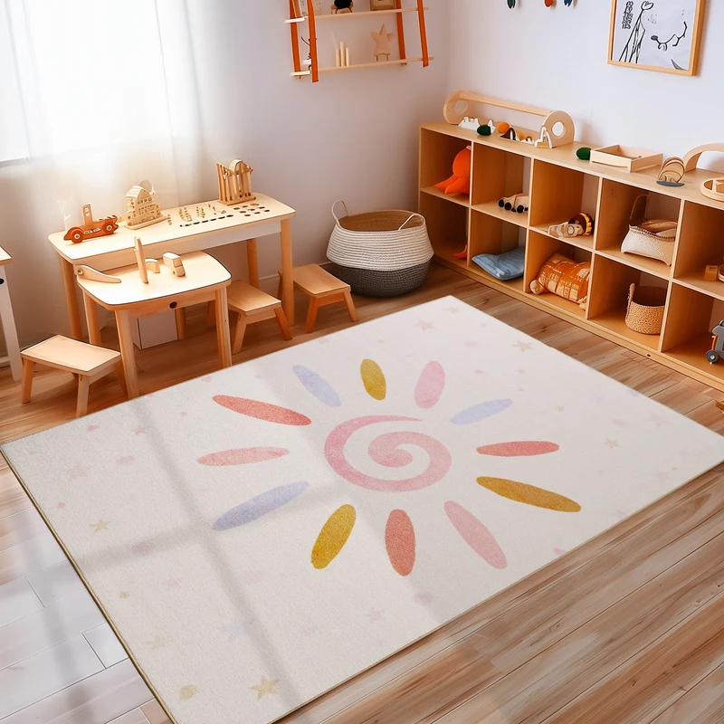 Carpettex Kinderteppich Babyteppich Rutschfest Weich Antiallergen