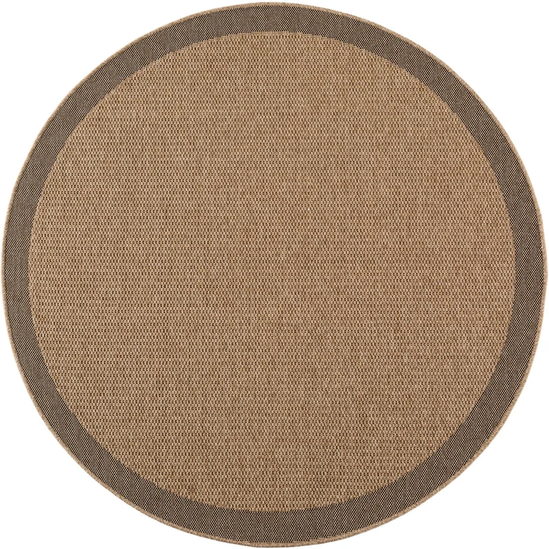 Carpettex Outdoor Teppich Bordüre Wetterfest Waschbar Natur Optik