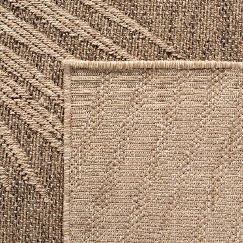 Carpettex Outdoor Teppich Palmen Wetterfest Waschbar Natur Optik