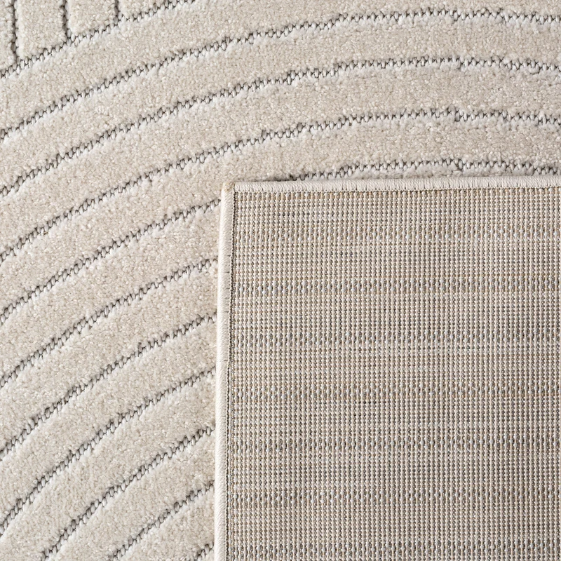 Carpettex Kurzflor Teppich 3D Hoch-Tief Skandi Boho Indoor Outdoor