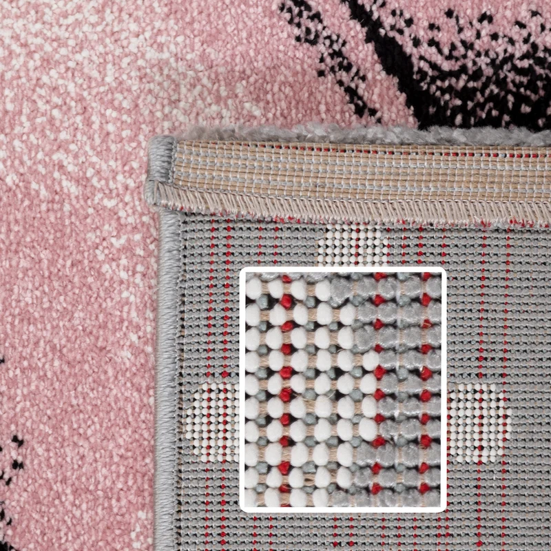 Carpettex Kinderteppich Waschbar Weich Antiallergen Spielteppich