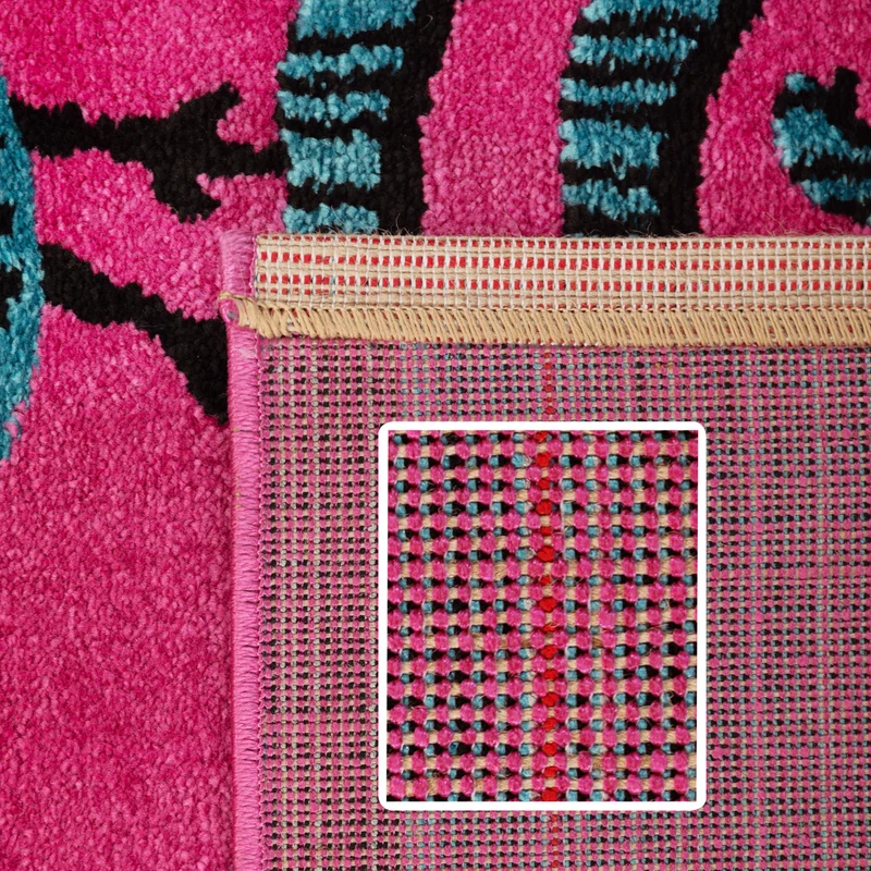 Carpettex Kinderteppich Waschbar Weich Antiallergen Spielteppich
