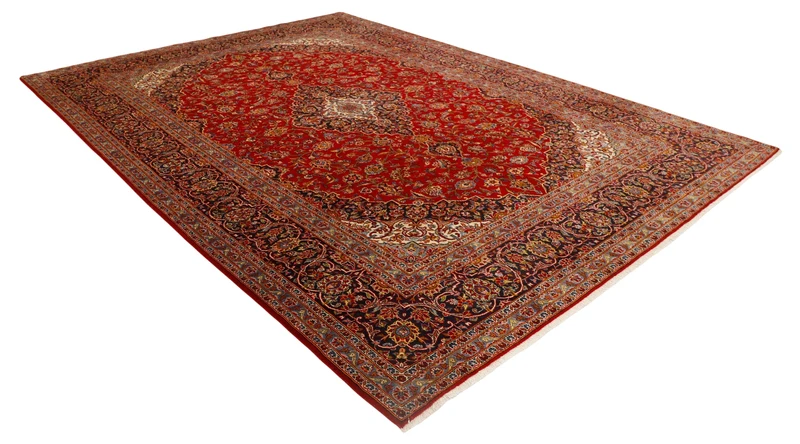MY-RUG Teppich "Keshan" Zentrales Medaillon, Handgeknüpft