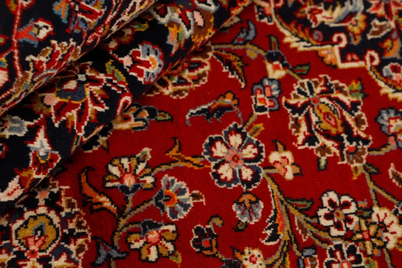 MY-RUG Teppich "Keshan" Zentrales Medaillon, Handgeknüpft