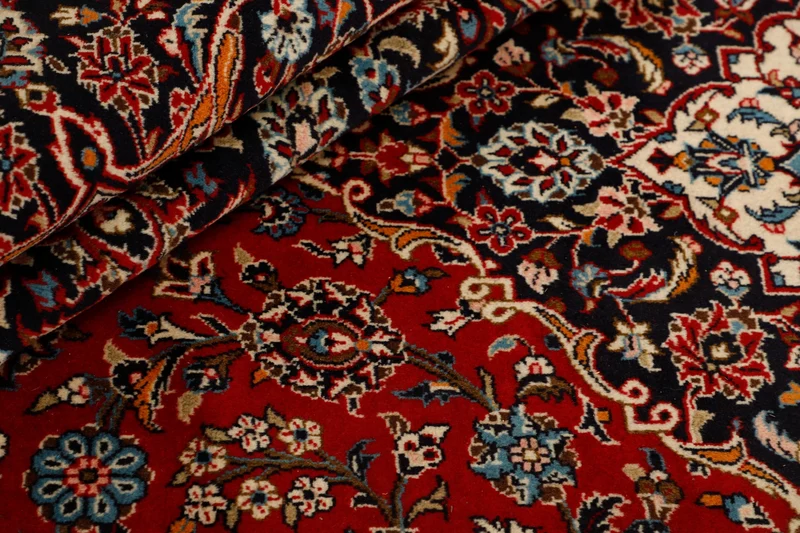 MY-RUG Teppich "Keshan" Zentrales Medaillon, Handgeknüpft