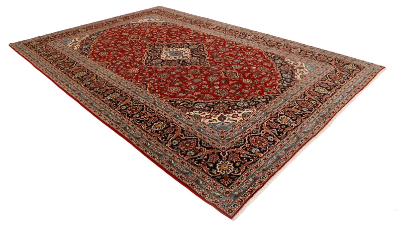 MY-RUG Teppich "Keshan" Zentrales Medaillon, Handgeknüpft