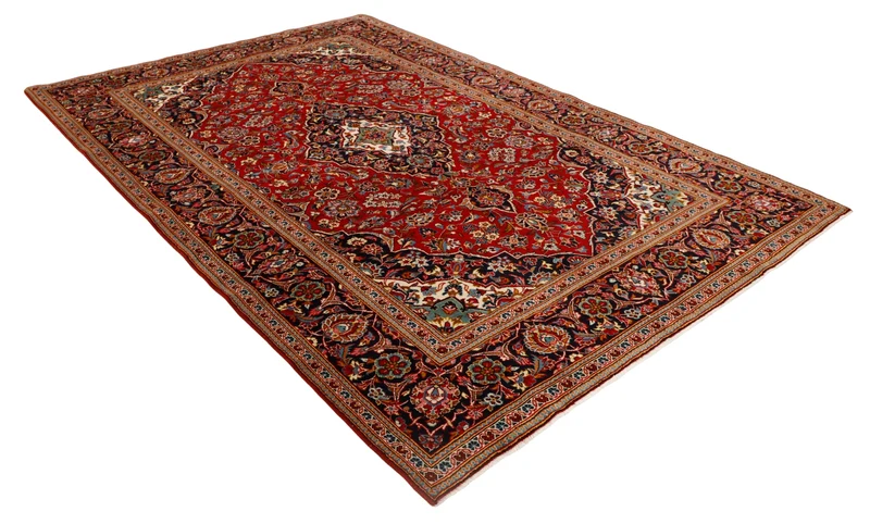 MY-RUG Teppich "Keshan" Zentrales Medaillon, Handgeknüpft