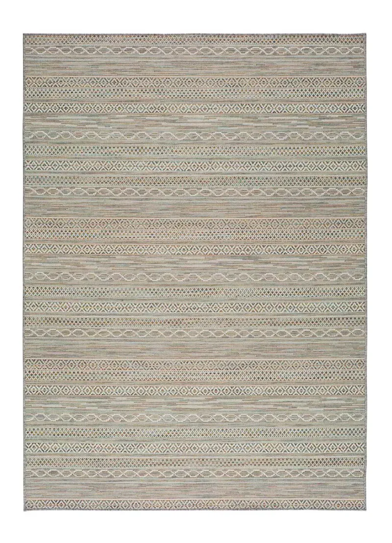 Alfombra a medida de exterior Rainbow 8217 Blanco
