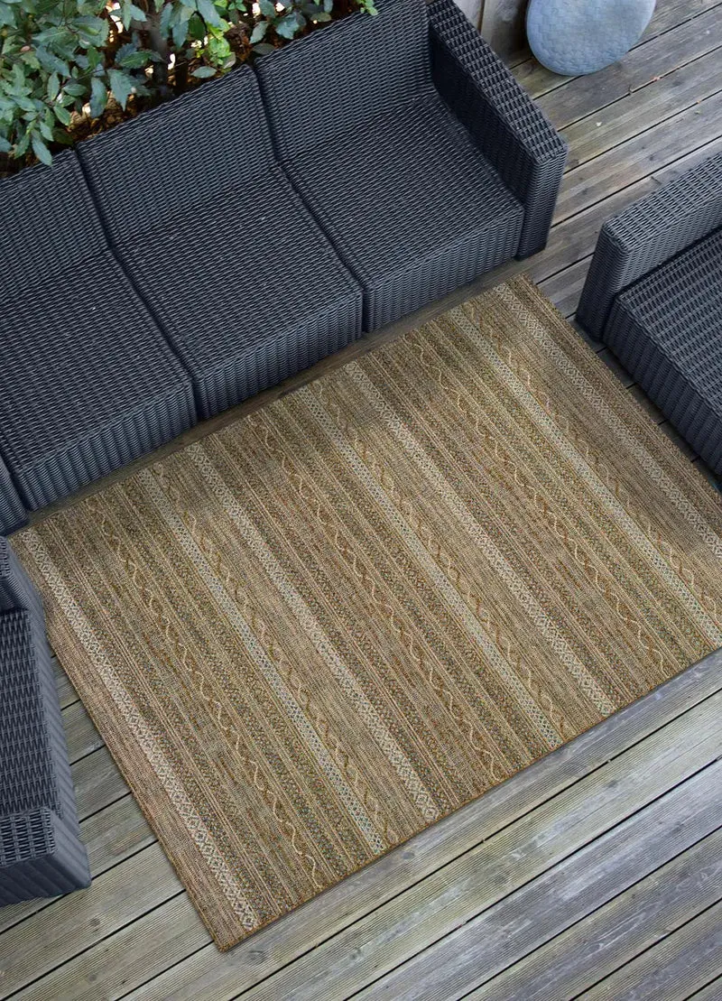 Alfombra a medida de exterior Rainbow 8217 Azul