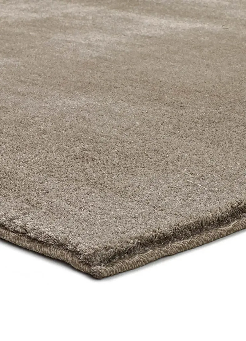 Alfombra a medida Silky Lush Liso Lino