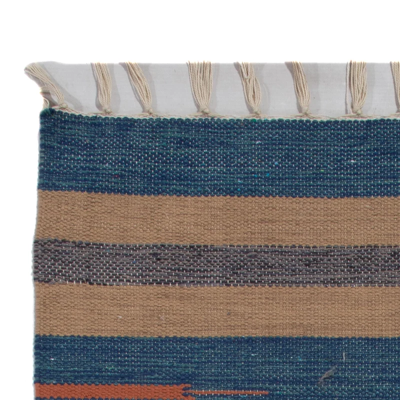 Kelim Modern Teppich 60x90cm - mehrfarbig