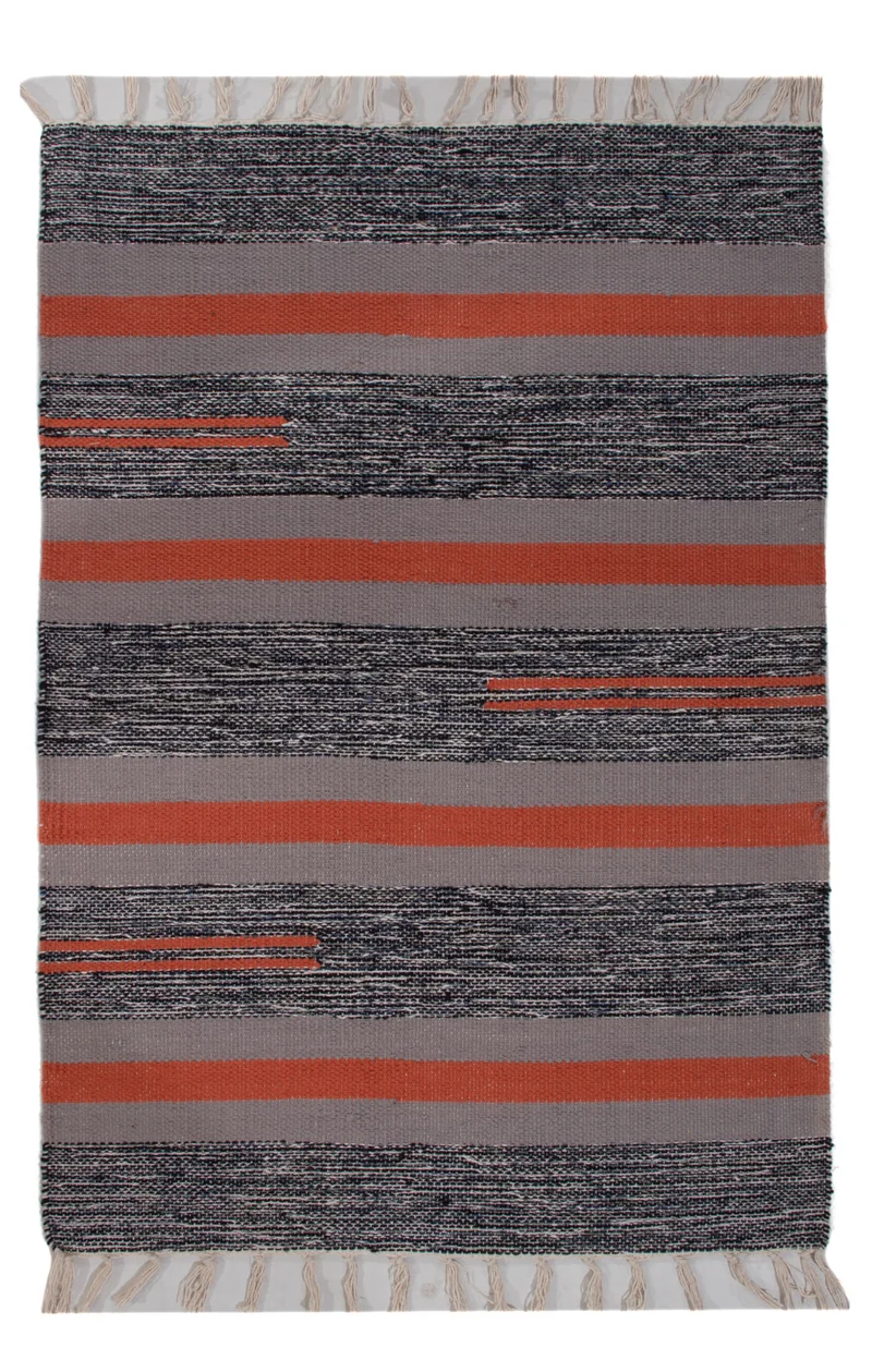 Kelim Modern Teppich 60x90cm - mehrfarbig