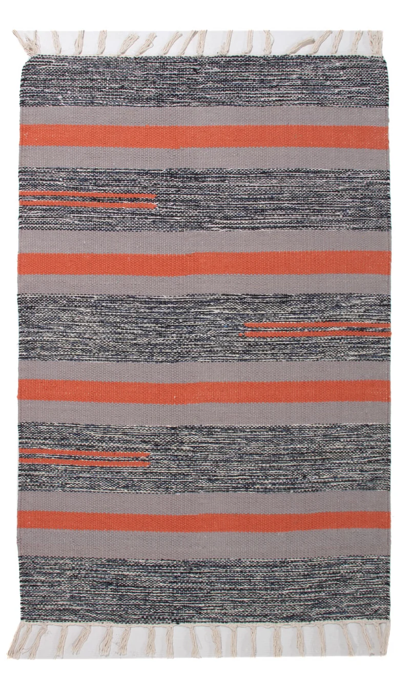 Kelim Modern Teppich 60x90cm - mehrfarbig