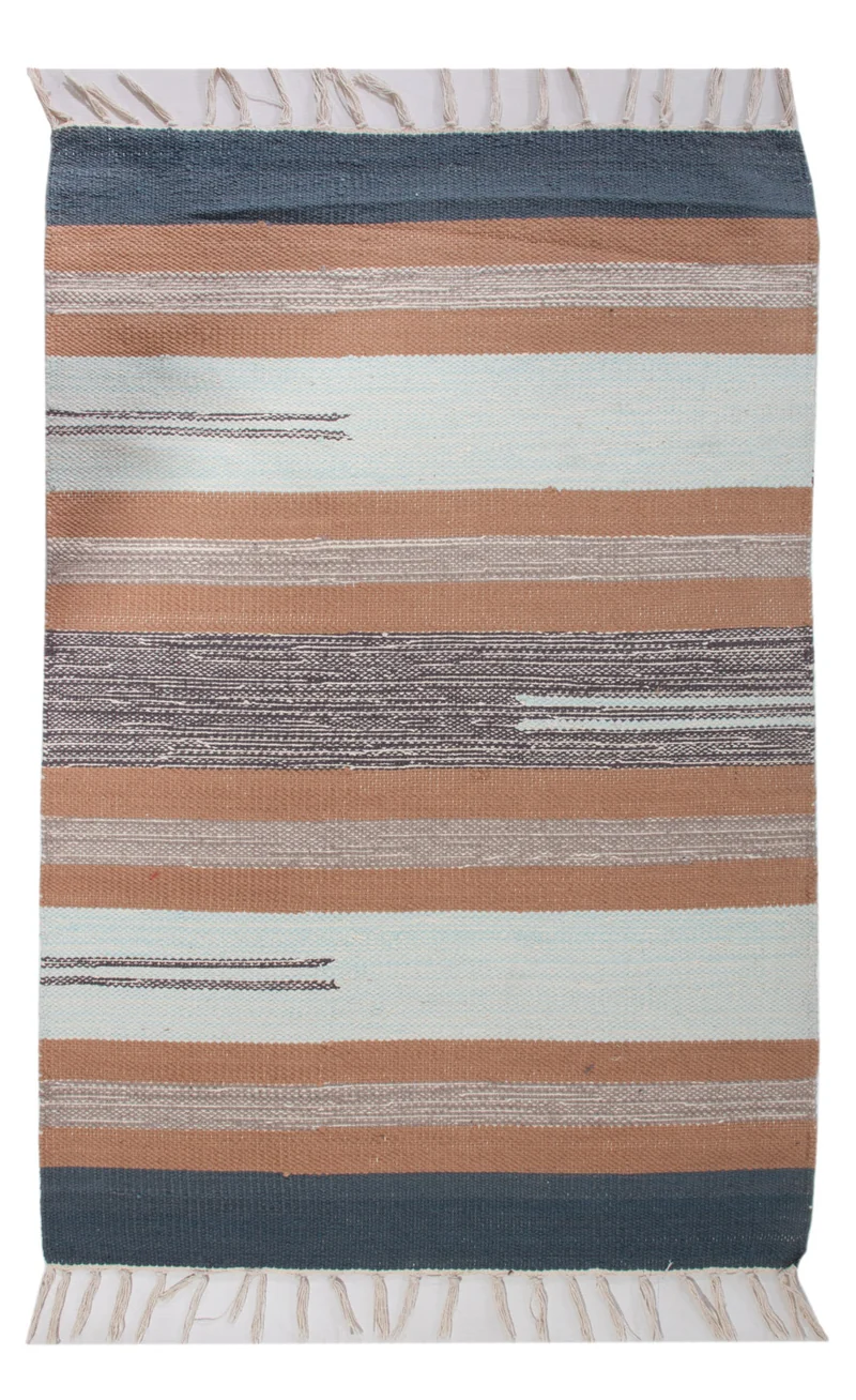 Kelim Modern Teppich 60x90cm - mehrfarbig