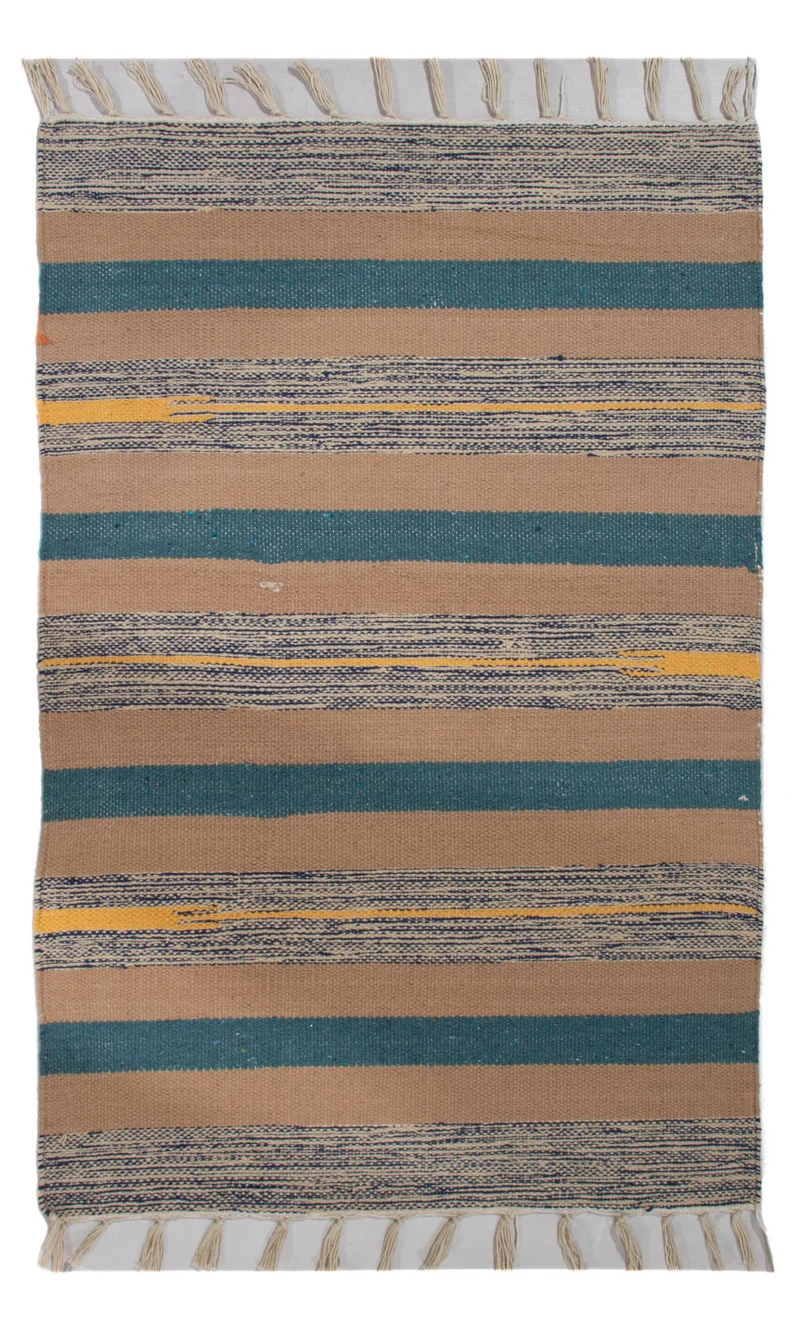 Kelim Modern Teppich 60x90cm - mehrfarbig