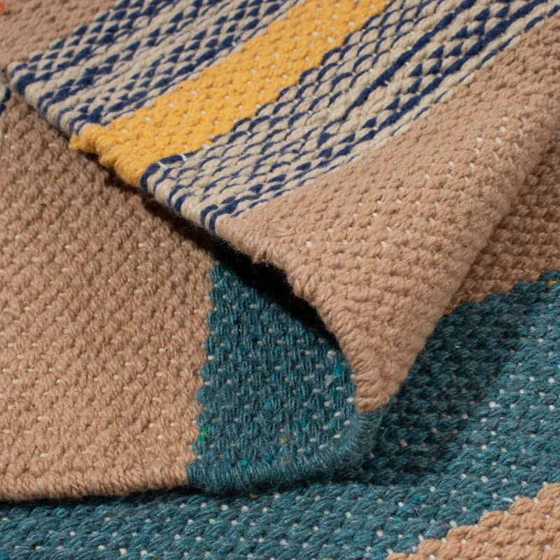 Kelim Modern Teppich 60x90cm - mehrfarbig
