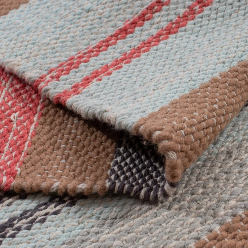 Kelim Modern Teppich 60x90cm - mehrfarbig