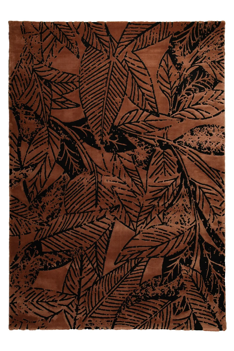 160x230 cm Teppich Wohnzimmer Braun