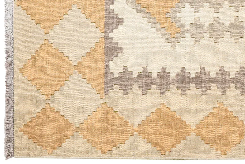 Kelim Gashgai · Handgewebt – Beige, 170x120 cm