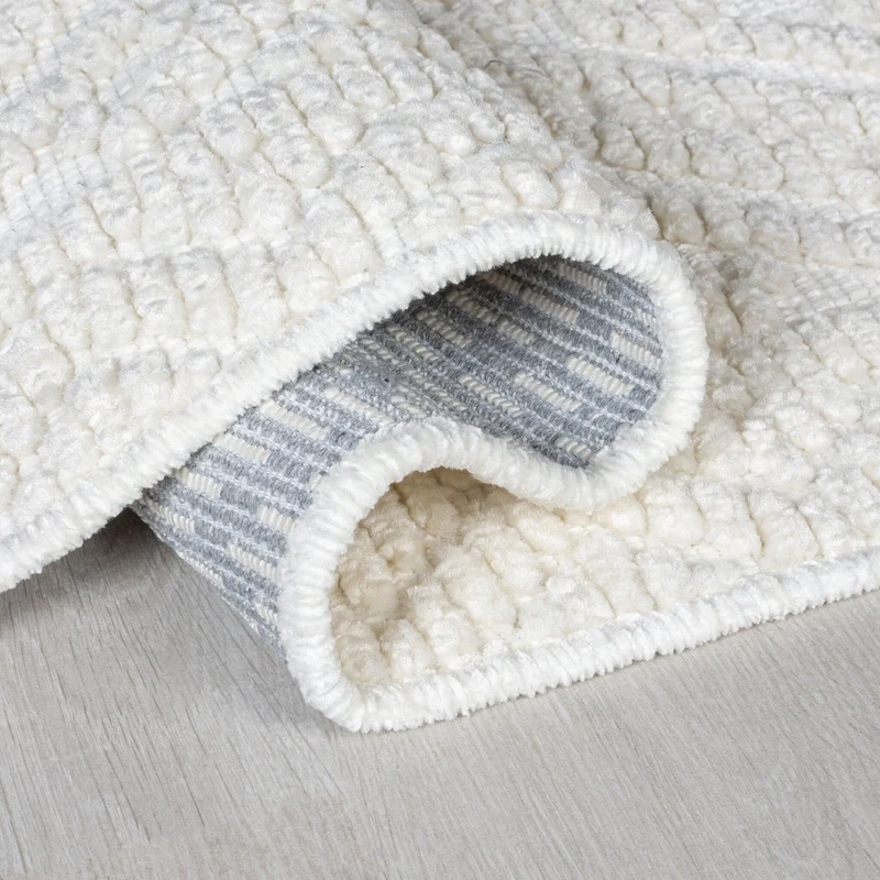 Waschbarer Teppich - Galeo Jaipur Creme