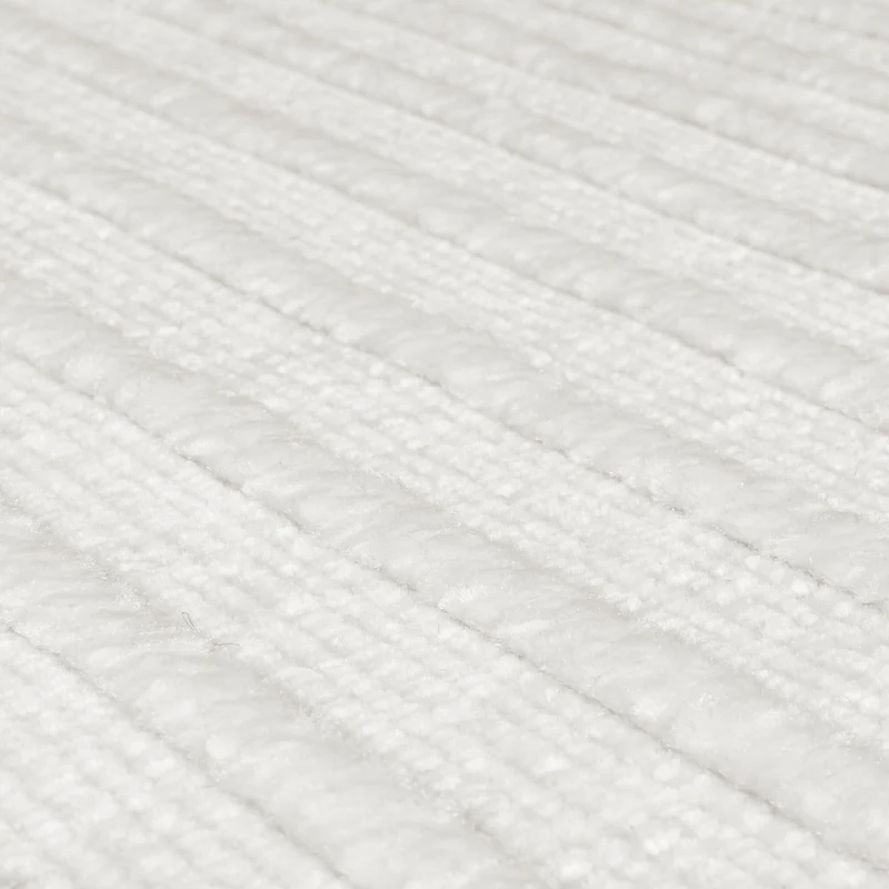 Waschbarer Teppich - Elto Stripe Creme