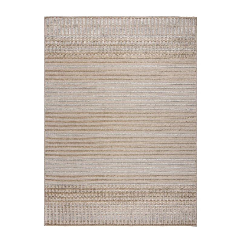 Waschbarer Teppich - Elto Stipe Beige