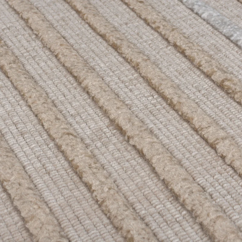 Waschbarer Teppich - Elto Stipe Beige