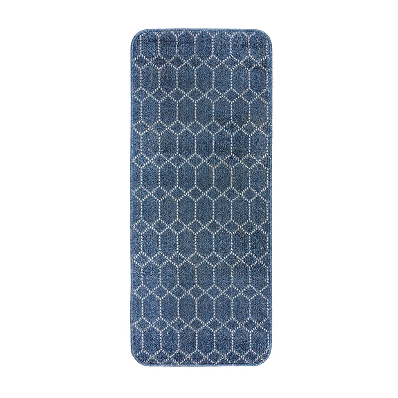 Waschbare Türmatte - Argo Blau