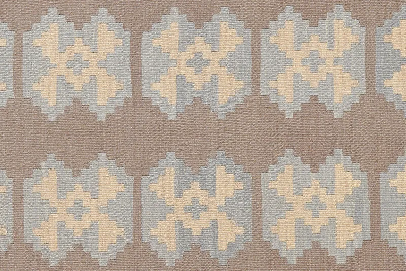 Kelim Gashgai · Handgewebt – Grau, 182x123 cm