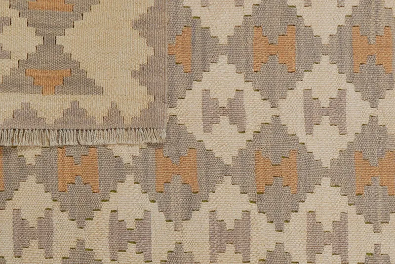 Kelim Gashgai · Handgewebt – Beige, 175x121 cm