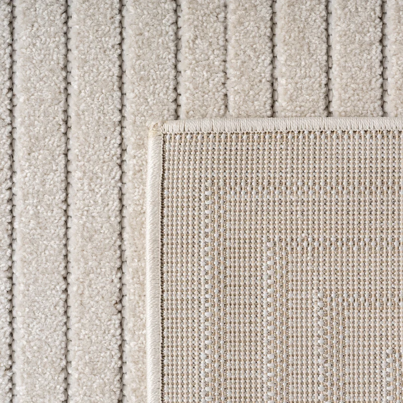 Carpettex Kurzflor Teppich 3D Hoch-Tief Skandi Boho Indoor Outdoor