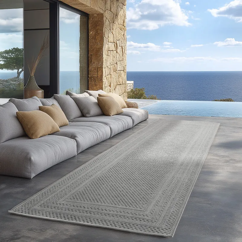 Carpettex Outdoor Teppich Beige Wetterfest UV-beständig Skandi Boho