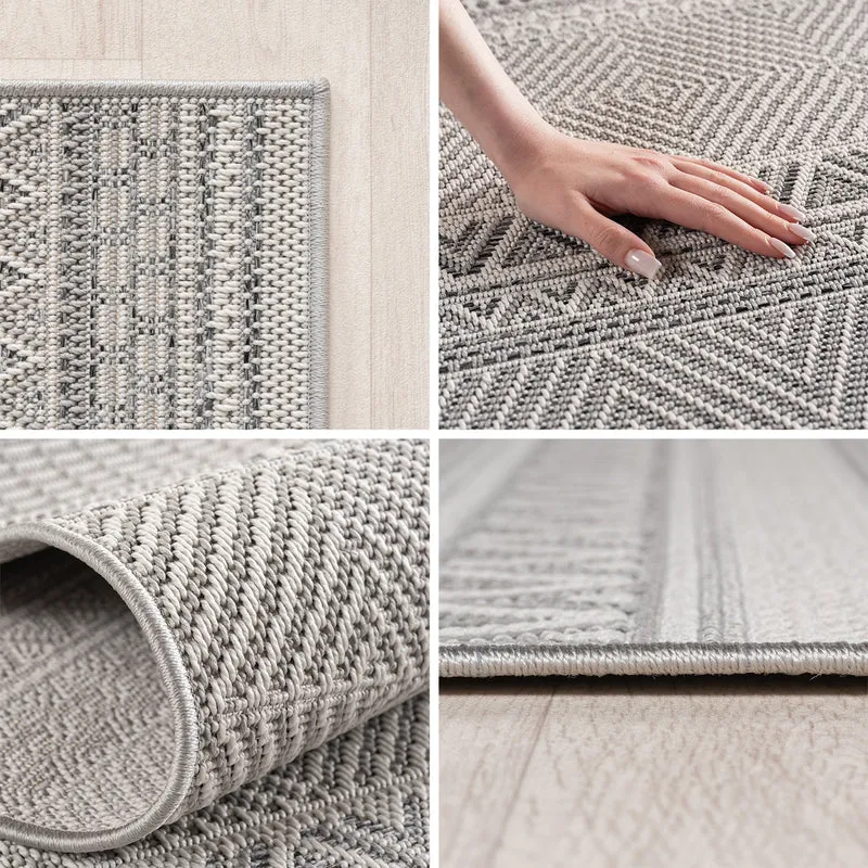 Carpettex Outdoor Teppich Beige Wetterfest UV-beständig Skandi Boho