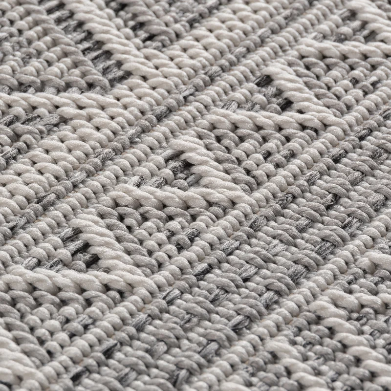 Carpettex Outdoor Teppich Beige Wetterfest UV-beständig Skandi Boho