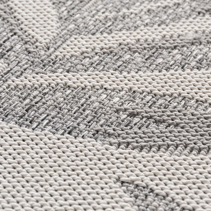 Carpettex Outdoor Teppich Beige Wetterfest UV-beständig Skandi Boho