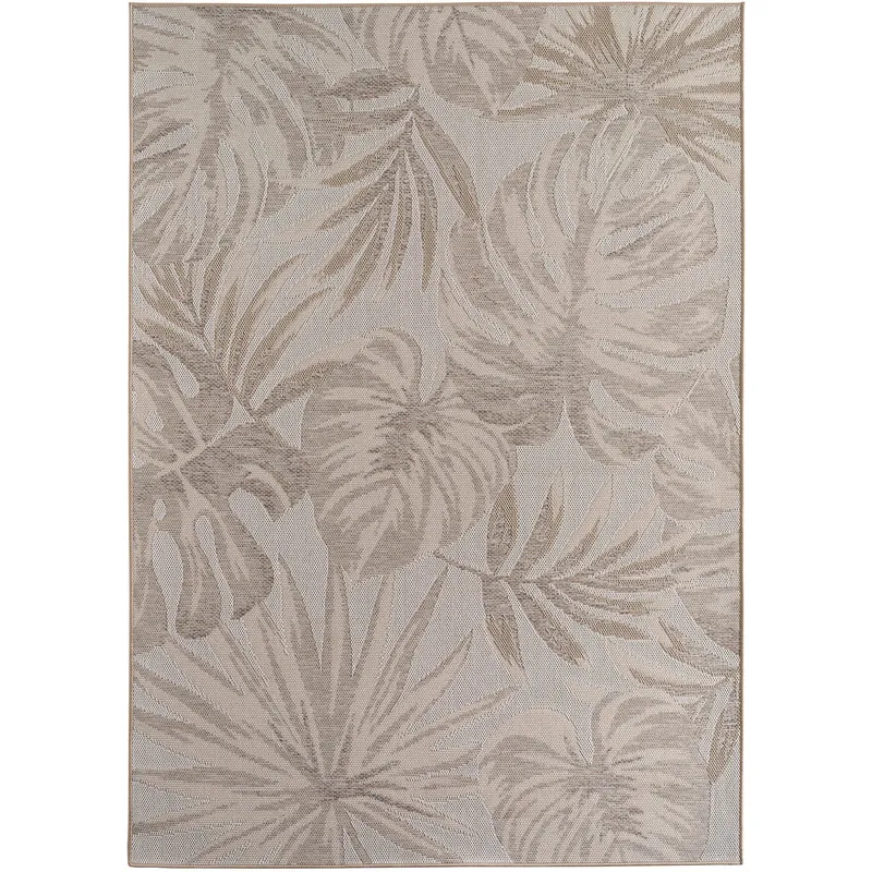 Carpettex Outdoor Teppich Beige Wetterfest UV-beständig Skandi Boho