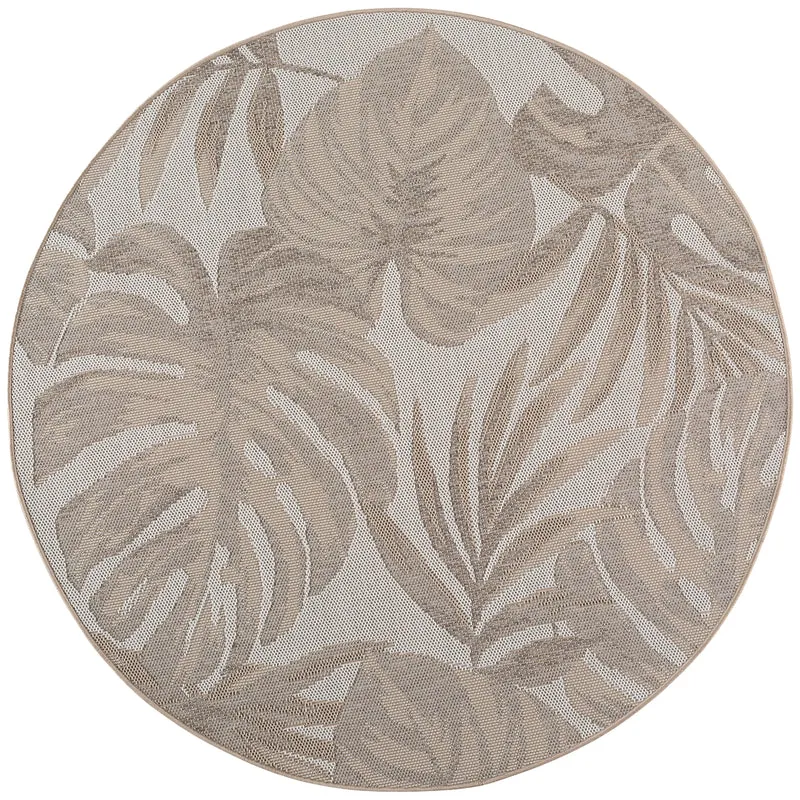 Carpettex Outdoor Teppich Beige Wetterfest UV-beständig Skandi Boho